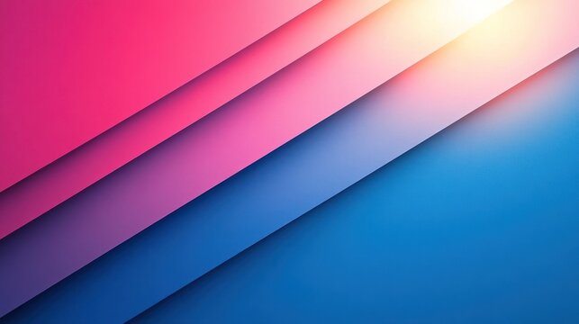 Abstract geometric design with diagonal stripes