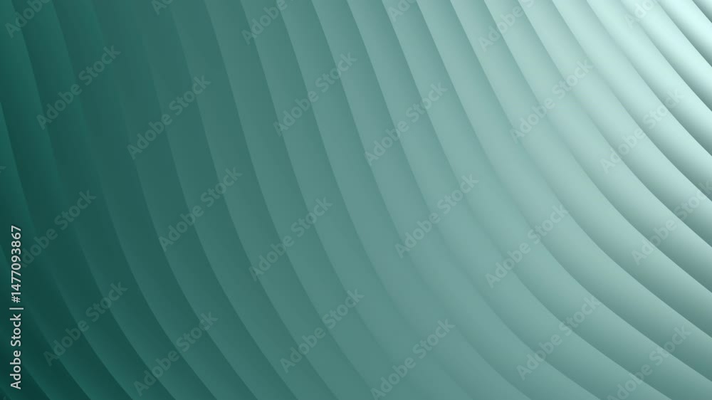 Poster a smooth teal abstract background featuring soft curved lines and gradient shading.