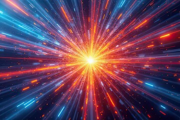 Naklejka premium Moving Abstract Kinetic Artwork