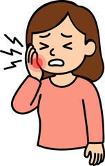 Obraz premium 통증