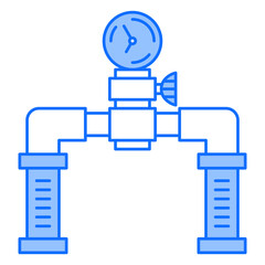Obraz premium Pressure Gauge Icon