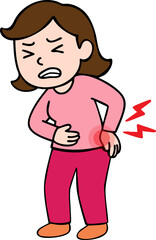 Obraz premium 통증