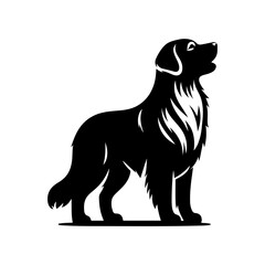 vector illustration of a dog