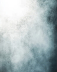 Fototapeta premium Soft steam rising across fogged glass creating a serene atmosphere in a cozy indoor setting during morning hours