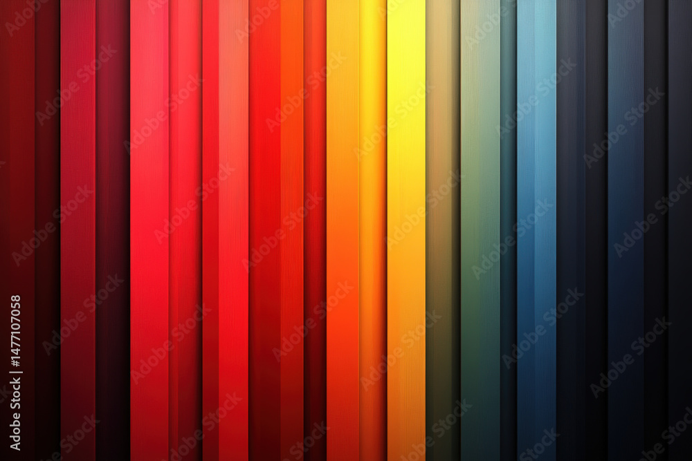 Aufkleber colorful vertical bar background. this image features a vibrant, sleek background with vertical bars