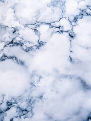 Elegant Blue and White Marble Texture High-Resolution Background Image