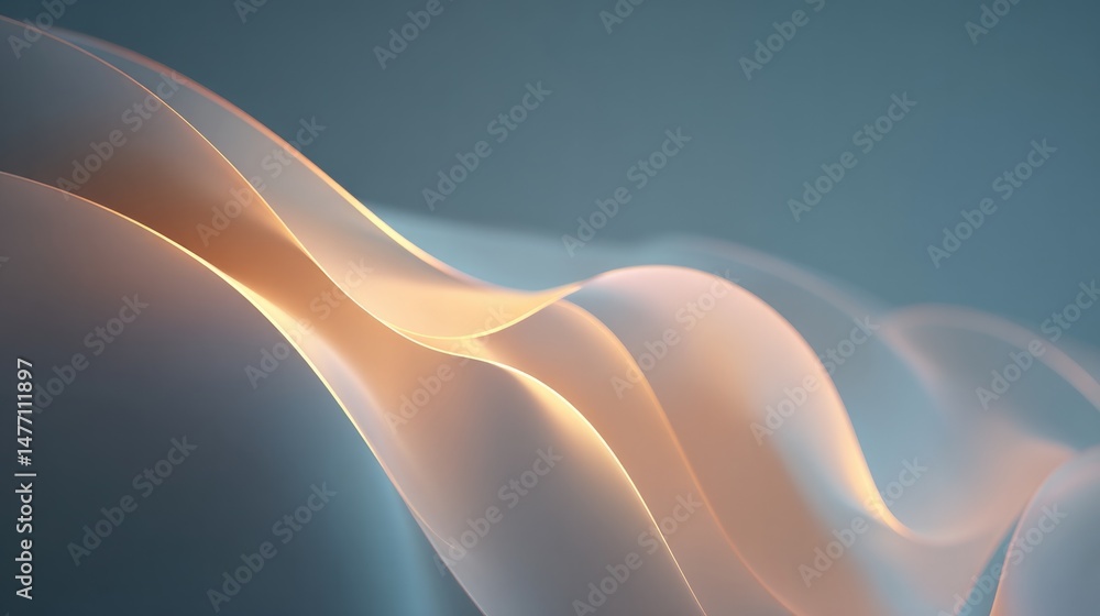 Poster close-up of dynamic lines forming abstract geometric shapes