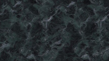Seamless Dark Marble Texture in Sky Blue and Gray Tones