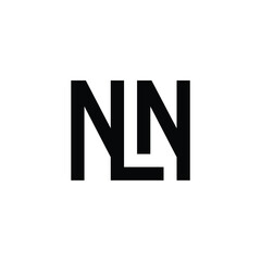 NN monogram logo design letter text name symbol monochrome logotype alphabet character simple logo