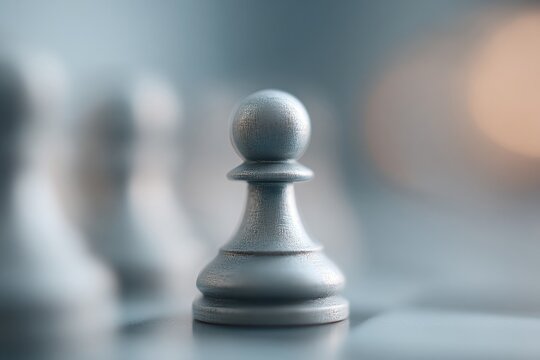 experiencing uncertainties of investments thoughtful investor contemplates chessboard positioned on polished table