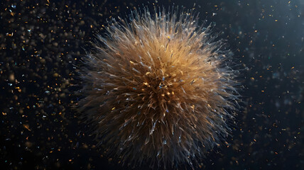 fireworks in the night sky