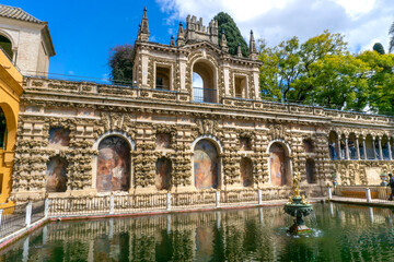 Real Alcazar de Sevilla. Seville - Andalusia, Spain