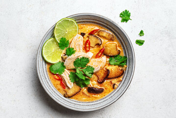 Thai Tom Kha Gai Chicken Soup