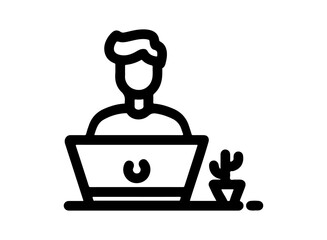 set of icon an Business Strategy Work on Desk