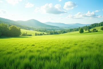 Obraz premium Serene Meadows Landscape