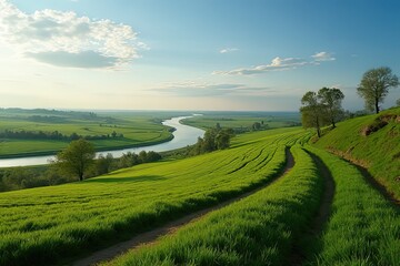 Serene Rural Landscape