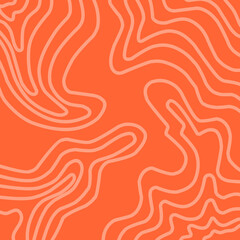 Salmon fillet pattern texture background vector. Abstract raw salmon meat background with stripes salmon line art. Design illustration for Japanese Restaurant, website, banner, packaging.