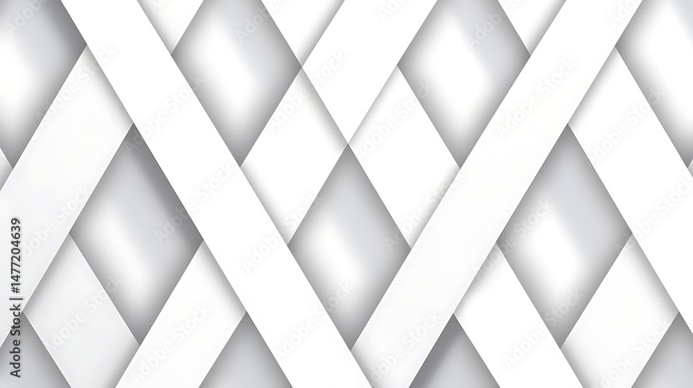 Poster minimalistic abstract white background with simple geometric cubes arranged in a clean and modern pa