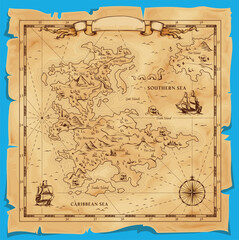 Obraz premium masterful design for a mysterious treasure hunt