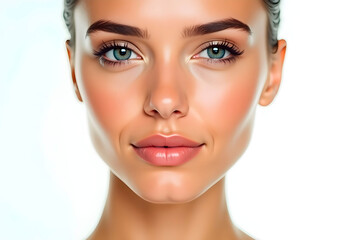 portrait of a beautiful girl