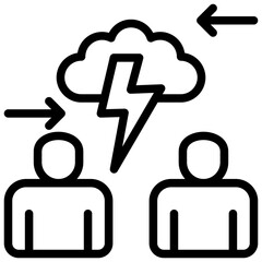 Conflict Of Interest Icon