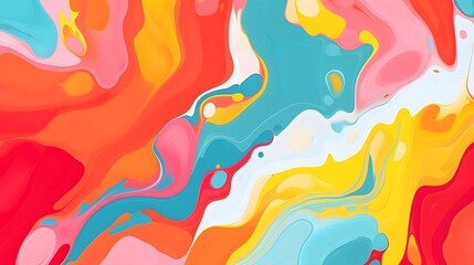 Professional Abstract Hand Painted Gouache Texture Background for B2B Marketing Materials