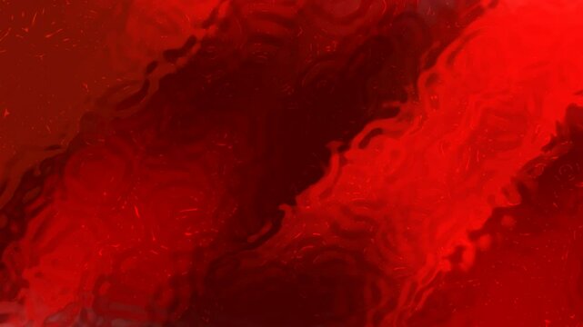 Dark red gradient swirls into a liquid-like texture, evoking depth and artistic intensity