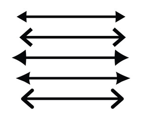 Obraz premium Double arrow icons. arrows data transfer icon, exchange arrow icons. vector illustration 