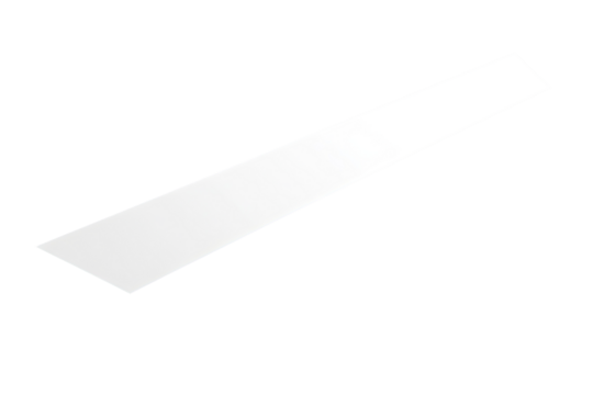 Rectangular white flat object