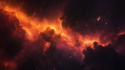 Fototapeta premium Cosmic Whispers: Portraits of the Beyond