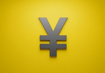 Obraz premium Money symbol on a solid background