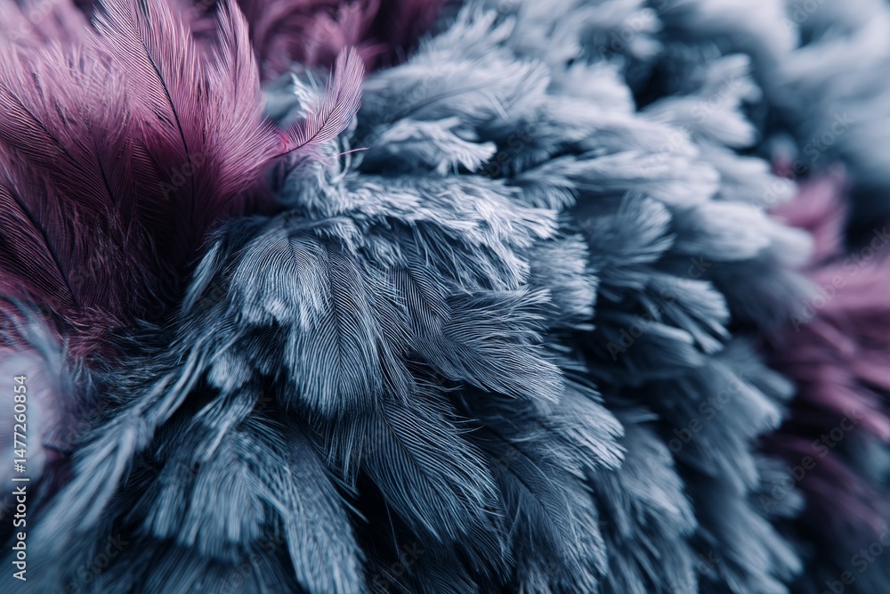 Aufkleber colorful textured feathers create a vibrant display in fashion design and artistic projects