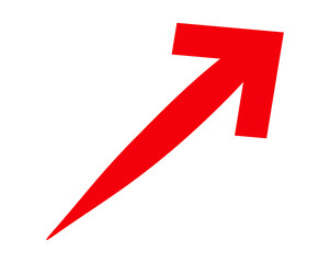 Red arrow sign directions