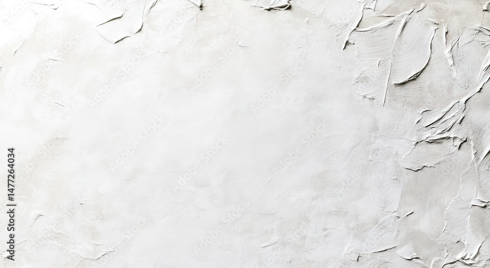 Aufkleber a minimalist white background featuring textured plaster with subtle variations. perfect for showcas