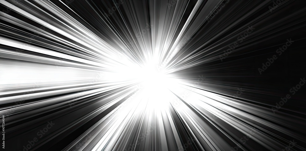 Poster a dynamic burst of light radiating outward. creating an energetic atmosphere. perfect for background