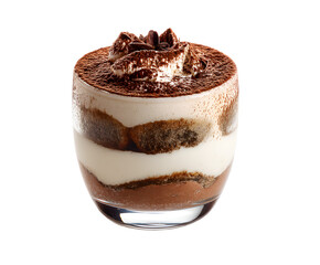 Elegant Tiramisu Dessert in Glass