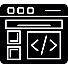 web Design Layout Icon
