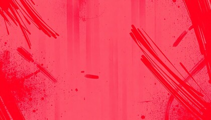 Abstract grunge red gray brushstrokes, halftone texture, sports design, energetic, creative