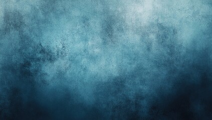Textured, muted teal background with soft, hazy transitions.  Detailed, painted, distressed effect