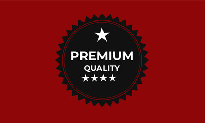 Premium Badge Concept for Exclusive and Luxury Products
