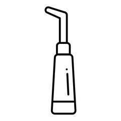 Crown Remover line icon