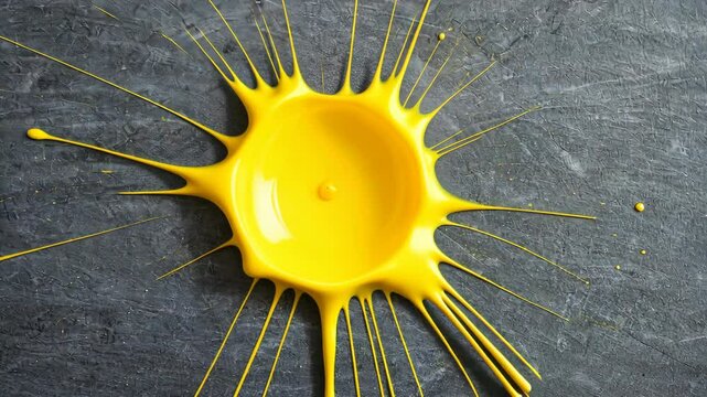 close up of a slice of yellow pepper