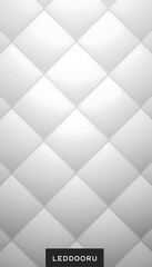  Elegant 3D cubes arranged in a sophisticated pattern on a clean white background, perfect for adding text or graphics to create a minimalist and modern design