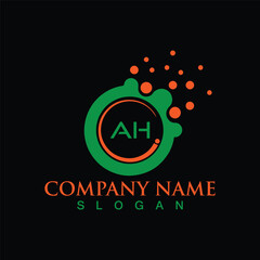 Abstract logo design background template