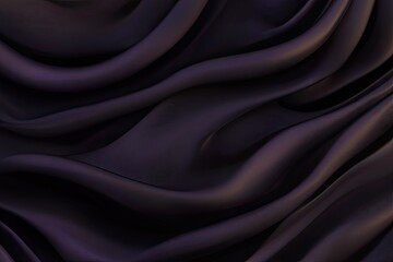 Obraz premium Dark purple, draped fabric. Detailed folds and drapes