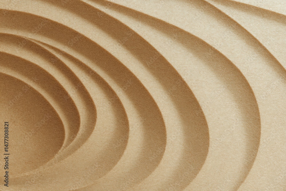 Poster abstract concentric curves forming captivating dimensional texture background