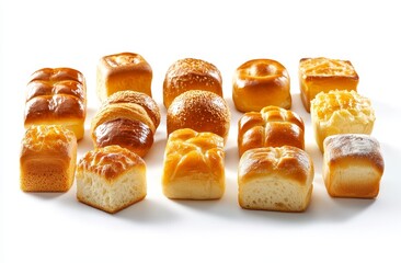 An Array of Delicious and Beautiful Mini Breads and Buns for Everyone.