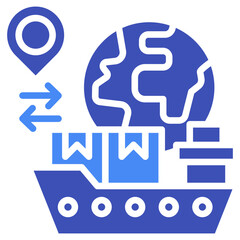 International Shipping Icon