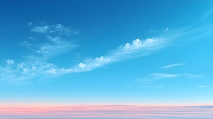 Fototapeta premium Radiant Cumulus Clouds Drifting Across Cerulean Sky – Immersive Visual for Digital Wellness and Eco-Tourism Campaigns
