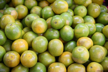 Laranja em banca no mercado em Taubaté-fotos: Rogério Marques